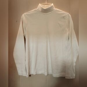 NWOT Kim Rogers Cream Long sleeve Turtleneck Size XL